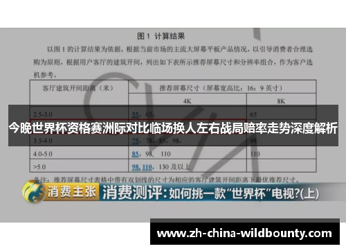 今晚世界杯资格赛洲际对比临场换人左右战局赔率走势深度解析