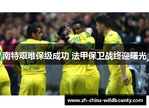 南特艰难保级成功 法甲保卫战终迎曙光 南特艰难保级成功 法甲保卫战终迎曙光